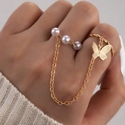 Butterfly link ring