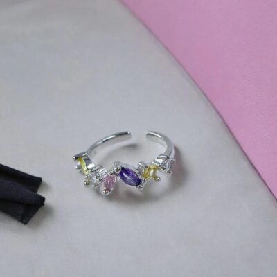 Silver Gem Ring